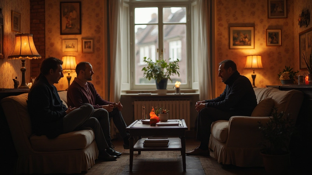 Nederlandse traditie van gezelligheid in een huiselijk interieur